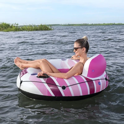 Bestway 43953 Nafukovací kruh Rapid Rider 135 cm, růžový