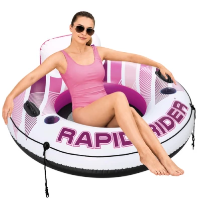 Bestway 43953 Nafukovací kruh Rapid Rider 135 cm, růžový