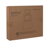 Zortiva 28065 Sada bambusových krájecích prkének se stojanem 3 ks