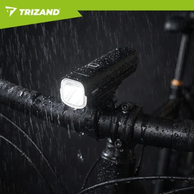 Trizand 27801 Sada LED osvětlení na kolo USB-C, 1000 lm, 4800 mAh, IPX5