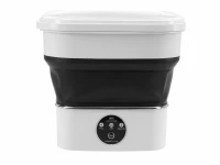 Verk 24646 Přenosná mini skládací pračka 6 l, 40W, bílo-černá