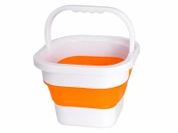 Verk 27715 Skládací silikonový kbelík 10 L, oranžový