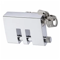 RealG RC-K-2446 Zámek pedálů spojky a brzdy do auta, ocelový, 19,5 x 8,5 cm
