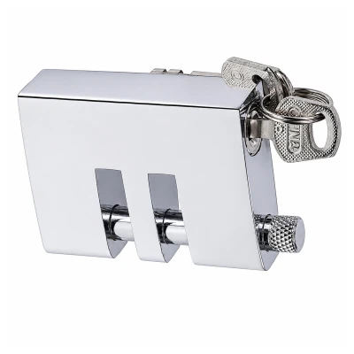 RealG RC-K-2446 Zámek pedálů spojky a brzdy do auta, ocelový, 19,5 x 8,5 cm