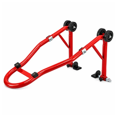 RealG RC-K-2441 Servisný stojan na motocykel predok/zadok, nastaviteľný, 450 kg, univerzálny