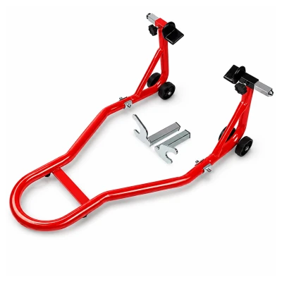 RealG RC-K-2441 Servisný stojan na motocykel predok/zadok, nastaviteľný, 450 kg, univerzálny