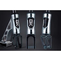 SOKE 1511 Freestylová kolobežka XTR Phantom Chrome Edition, strieborná a čierna
