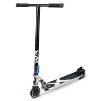 SOKE 1511 Freestylová kolobežka XTR Phantom Chrome Edition, strieborná a čierna