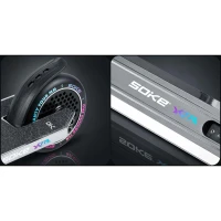 SOKE 1511 Freestylová kolobežka XTR Phantom Chrome Edition, strieborná a čierna