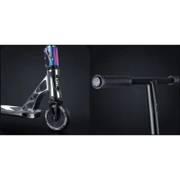 SOKE 1511 Freestylová kolobežka XTR Phantom Chrome Edition, strieborná a čierna