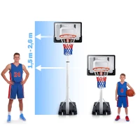 Neo-Sport NS-281 Stojanový basketbalový kôš 150 - 260 cm