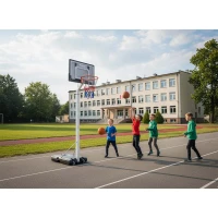 Neo-Sport NS-281 Stojanový basketbalový kôš 150 - 260 cm