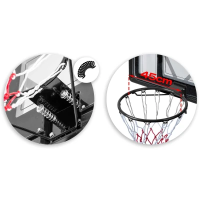Neo-Sport NS-282 Stojanový basketbalový kôš 135 - 305 cm