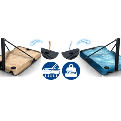 Neo-Sport NS-282 Stojanový basketbalový kôš 135 - 305 cm
