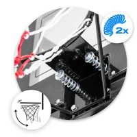 Neo-Sport NS-283 Stojanový basketbalový kôš 170 - 305 m