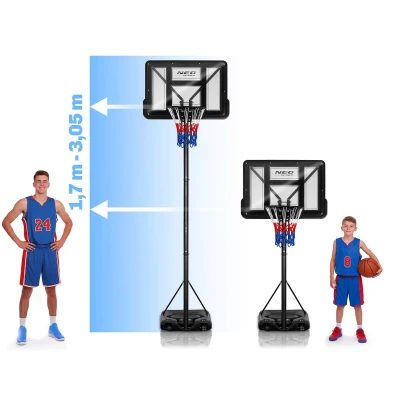 Neo-Sport NS-283 Stojanový basketbalový kôš 170 - 305 m