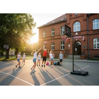 Neo-Sport NS-283 Stojanový basketbalový kôš 170 - 305 m