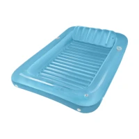 Trizand 27756 Nafukovacie ležadlo s opierkou hlavy 210 x 140 cm, modré