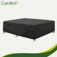 Gardlov 28049 Krycí plachta na zahradní nábytek 205 x 160 x 70 cm, černá