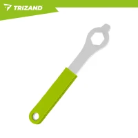Trizand 27893 Sada nářadí na opravu jízdních kol, 7dílná, zelená