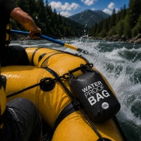 RealG RC-K-2397 Vodotesný vak 20 l, čierny