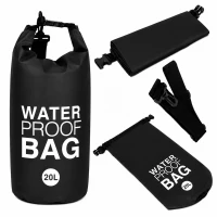 RealG RC-K-2397 Vodotesný vak 20 l, čierny
