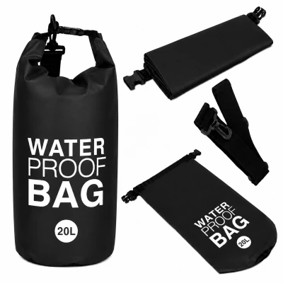RealG RC-K-2397 Vodotesný vak 20 l, čierny