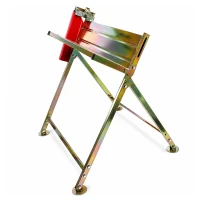 RealG RC-K-2451 Kovový stojan na řezání dřeva s držákem na motorovou pilu 88 x 86 x 71 cm
