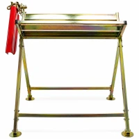 RealG RC-K-2451 Kovový stojan na řezání dřeva s držákem na motorovou pilu 88 x 86 x 71 cm