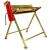 RealG RC-K-2451 Kovový stojan na rezanie dreva s držiakom na motorovú pílu 88 x 86 x 71 cm