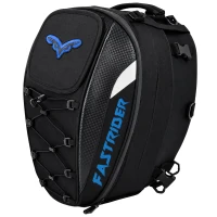 RealG RC-K-2445 Motocyklová brašna na sedlo s funkcí batohu 2 v 1, 45 l, černá