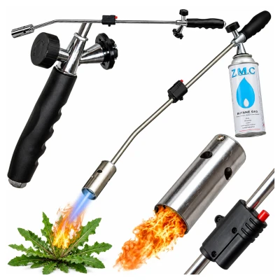 RealG RC-K-2455 Plynová vypaľovačka buriny na plynovú kartušu, 80 cm