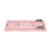 Rebel RBA-3069 Multifunkční Pilates cvičící deska s expandéry 9 v 1, růžová