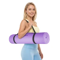 Rebel RBA-3157 Fitness podložka na cvičenie z TPE, 183 x 61 x 0,4 cm, fialová