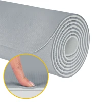 Rebel RBA-3158 Fitness podložka na cvičenie z TPE, 183 x 61 x 1 cm, sivá