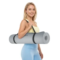 Rebel RBA-3158 Fitness podložka na cvičenie z TPE, 183 x 61 x 1 cm, sivá