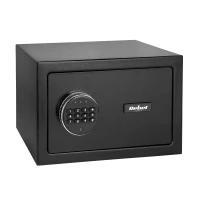 Rebel RB-7002 Elektronický trezor s PIN kódom, alarmom a núdzovými kľúčmi, 12 l, čierny
