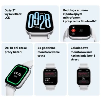 Xiaomi XIA069.1 Redmi Watch 5 Active - chytré hodinky, 2" LCD displej, Bluetooth, černé