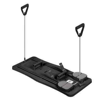 Rebel RBA-3069 Multifunkční Pilates cvičící deska s expandéry 9 v 1, černá