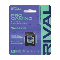 Goodram TGD-GGSM3AA1280R12 MicroSD karta Rival 128 GB, V30 UHS-I U3 s adaptérem