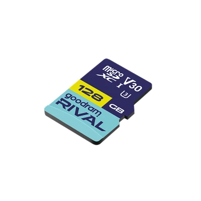 Goodram TGD-GGSM3AA1280R12 MicroSD karta Rival 128 GB, V30 UHS-I U3 s adaptérem