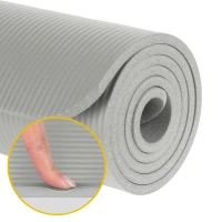 Rebel RBA-3150 Gymnastická podložka na jógu, pilates, fitness, 183 x 61 x 1 cm, sivá