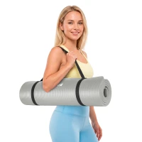 Rebel RBA-3150 Gymnastická podložka na jógu, pilates, fitness, 183 x 61 x 1 cm, sivá