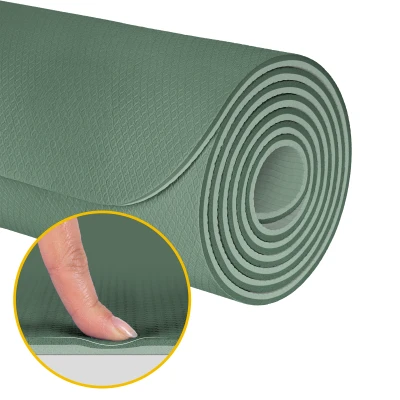 Rebel RBA-3158-2GR Fitness podložka na cvičenie z TPE 183 x 61 x 1 cm, zelená