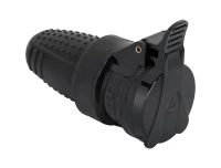 Rebel URZ3257 Venkovní síťová zásuvka IP44, 16 A / 250 V, černá