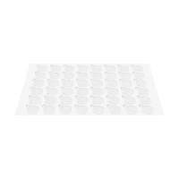 Rebel NAR0491 Oboustranná samolepicí kolečka 10 mm, 144 ks, transparentní