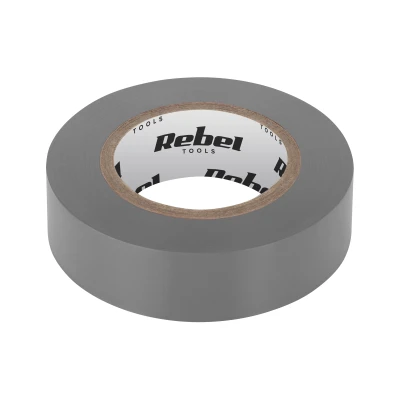 Rebel NAR0435 Izolační PVC lepicí páska 19 mm x 18 m, šedá