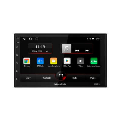 Kruger&Matz KM2010.1 Autorádio 2DIN s CarPlay/Android Auto