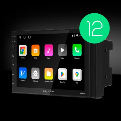 Kruger&Matz KM2010.1 Autorádio 2DIN s CarPlay/Android Auto