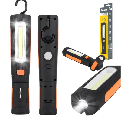 Rebel URZ0918-1 Akumulátorová pracovná LED lampa COB + LED, 220 lm, USB-C